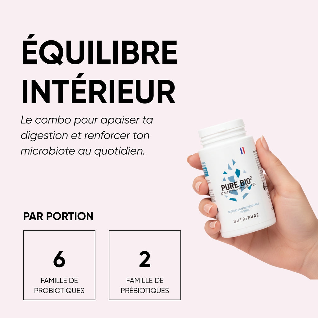 Pure Bio² (Pré et Probiotiques)