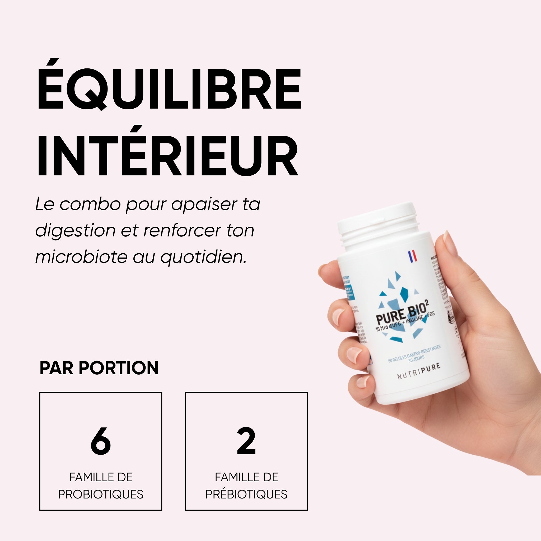 Pure Bio² (Pré et Probiotiques)